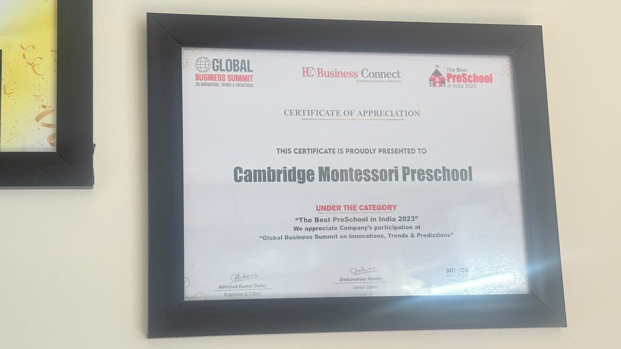 The Best PreSchool in India 2023