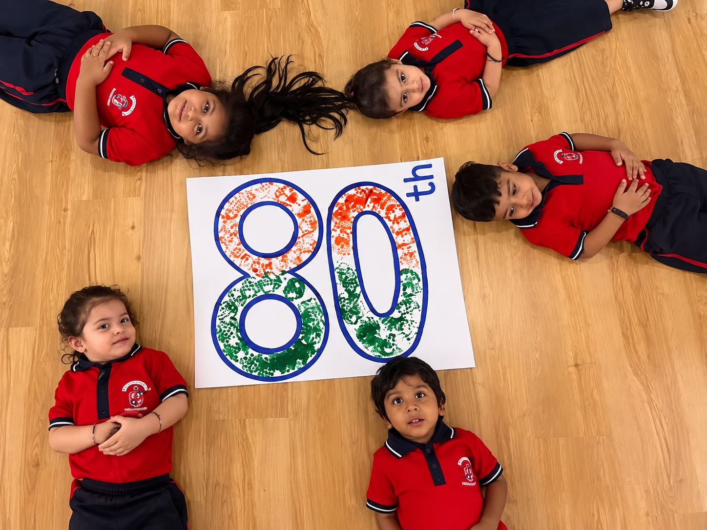 Children of Cambridge Montessori Shalimar Bagh making 08 poster